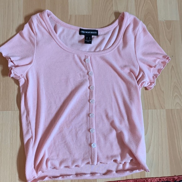 Streetwear society cropped tee-shirt - Picture 1 of 1